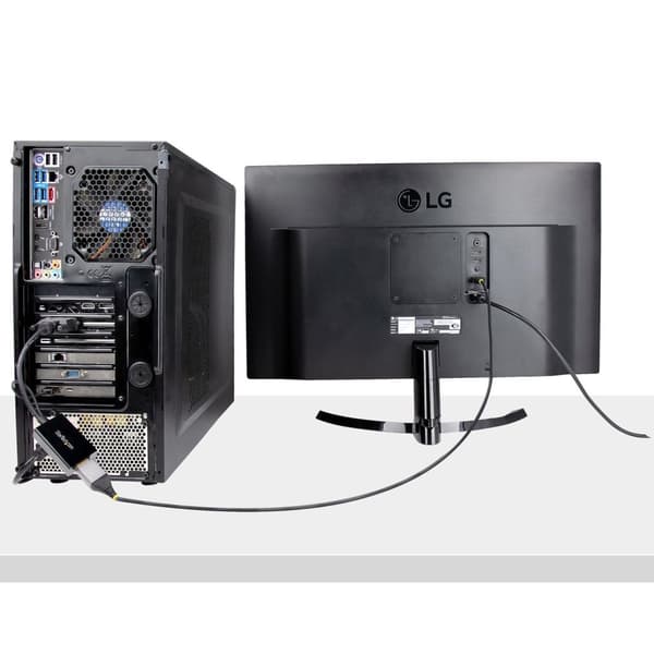 StarTech.com DVI2DP2 - DVI-D till DP-videoadapter