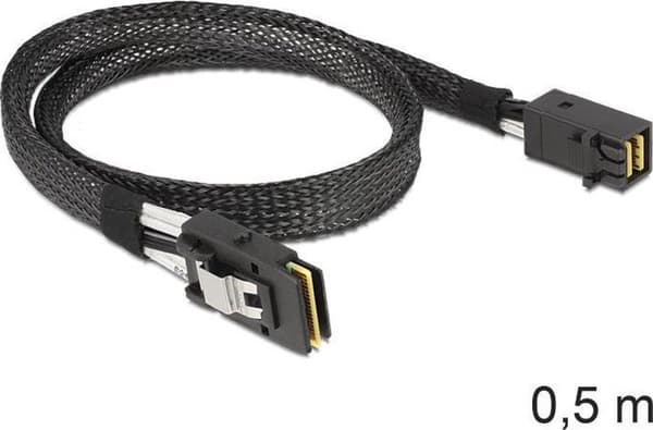 DeLOCK Mini-SAS HD SFF-8643 > Mini-SAS SFF-8087 - 0,50 meter
