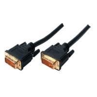 shiverpeaks DVI-D/DVI-D 10m - DVI-D - DVI-D - Hane - Hane - Guld - Svart (BS77448)