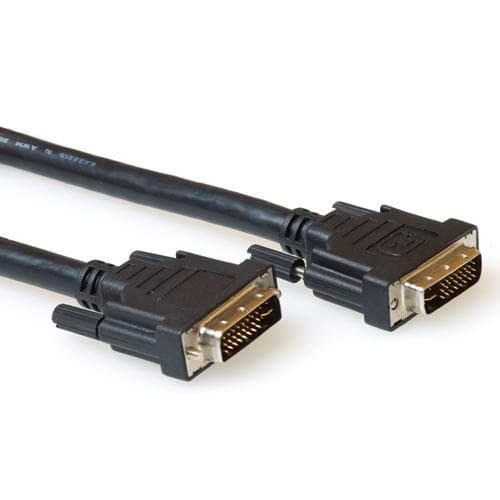 ACT DVI-I Dual Link-kabel hane-hane 2,00 m DVI-I(24+5) DL M/M SQ 2,00M (AK3950)
