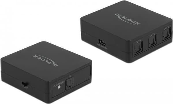 Delock - Audio Splitter - 3 x SPDIF - Desktop (63397)