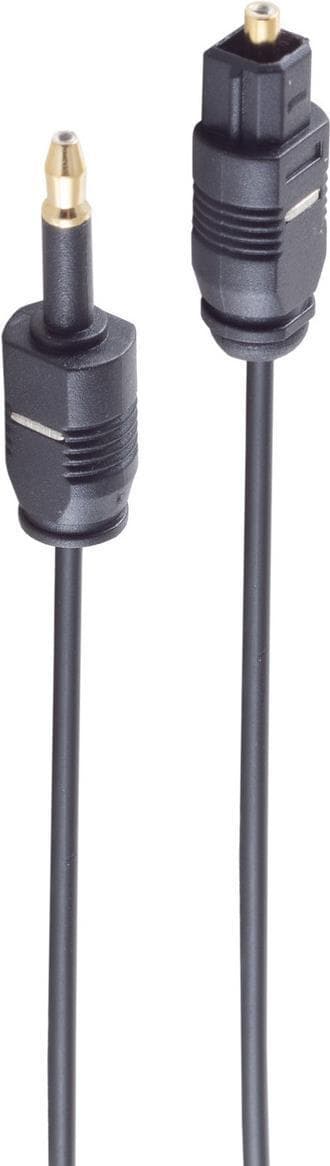 shiverpeaks BS69012-1.0 lydkabel 1 m TOSLINK 3,5 mm sort (BS69012-1.0)