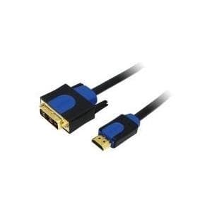 LogiLink - adapterkabel - HDMI han til DVI-D han - 5 m