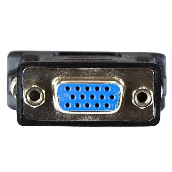 StarTech.com DVI til VGA-adapter - M/F - Sort - DVI til VGA-konverter / skærmadapter