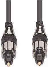 e+p LLK 20 1m TOSLINK TOSLINK Sort fiberoptisk kabel (LLK 20)