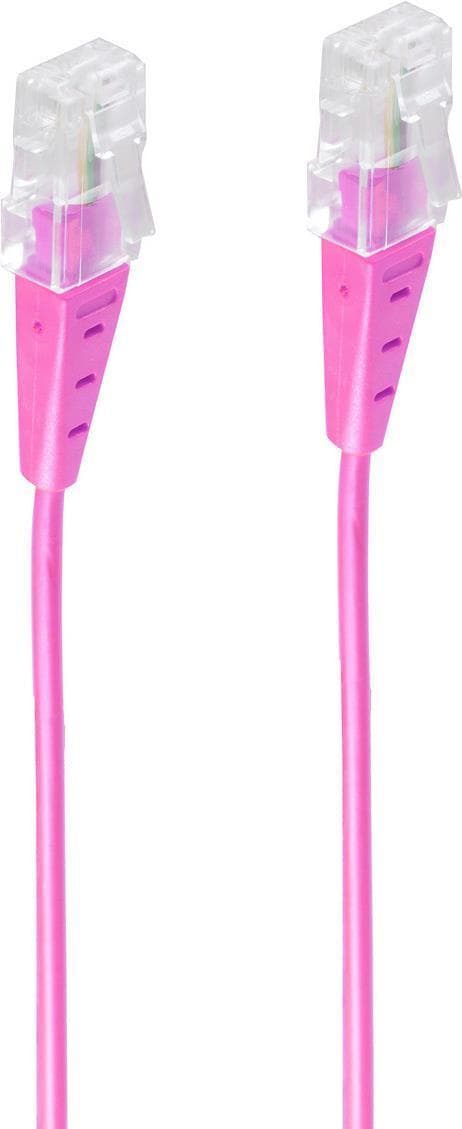 shiverpeaks BASIC-S RJ45 - RJ45 2 m - 2 m - RJ45 - RJ45 - Magenta - Uros/uros - ISDN (BS70078-M2)