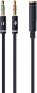 Pikkukuva 5 / 5: Gembird !Sovitin audio stereo 3.5mm mini Jack/4PIN/ äänikaapeli 0.2 m 2 x 3.5mm musta