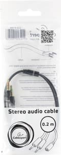 Pikkukuva 2 / 5: Gembird !Sovitin audio stereo 3.5mm mini Jack/4PIN/ äänikaapeli 0.2 m 2 x 3.5mm musta