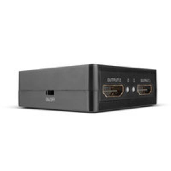 LINDY 38358 2 Port HDMI-Splitter 3840 x 2160 pixel Svart