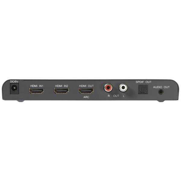SpeaKa Professional SP-HDA-300 2+1 Port HDMI-Switch UHD 4K @ 60 Hz