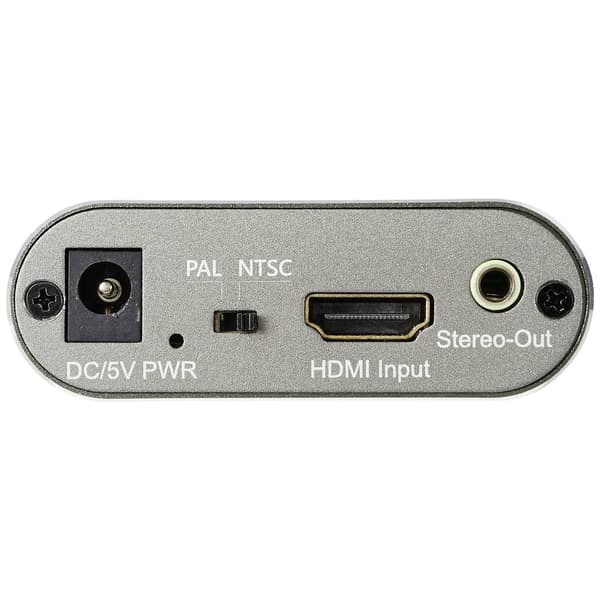 SpeaKa Professional Skärm Konverter SP-HSC-200 [HDMI - SCART] 3840 x 2160 Pixel