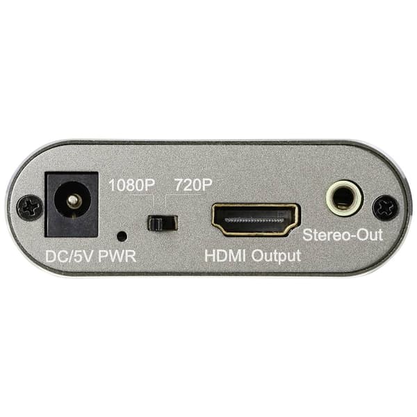 SpeaKa Professional Skärm Konverter SP-SHC-200 [SCART - HDMI] 1920 x 1080 Pixel