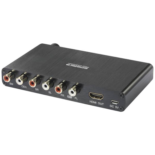 SpeaKa Professional Audio Extraktor [HDMI - RCA] 3840 x 2160 Pixel, 4096 x 2160 Pixel