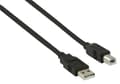 Miniatyrbild 2 av 3: Valueline Vlcp60100b10 Usb 2.0 Usb A Hane - Usb B Hane Kabel 1.00 M Svart