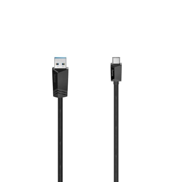 Hama USB-C-kabel USB-C-stik - USB-A-stik USB 3.2 Gen1 5 Gbps 0,25 M
