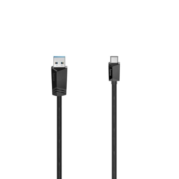 Hama USB-C-kabel USB-A-kontakt - USB-C-kontakt USB 3.2 Gen2 10 Gbit/s 1.00 M