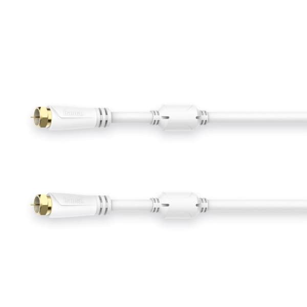 Hama SAT tilslutningskabel F stik - F stik Forgyldt 1,5 M 100 DB