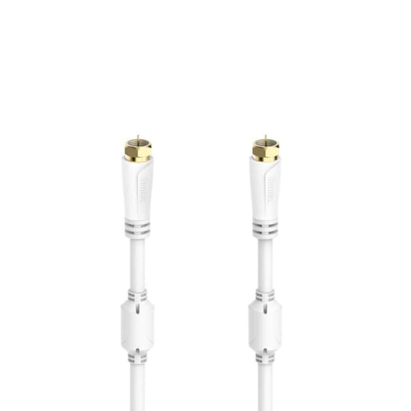 Hama SAT tilslutningskabel F stik - F stik Forgyldt 1,5 M 100 DB