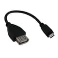 Miniatyrbild 2 av 2: Scanpart Otg Kabel Micro Usb (m) - Usb (f)