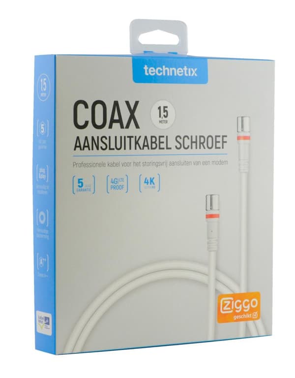 Technetix Modem F-Con kabel 1,5m