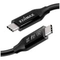 Miniatyrbild 3 av 4: EDIMAX USB-kabel USB 4.0, Thunderbolt™ 3 USB-C®-kontakt 1.00 m Svart UC4-010TB V2