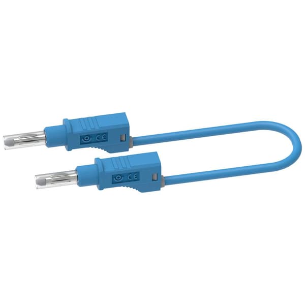 Electro PJP 2217/600V-CD1-200Bl Mätledning Banankontakt Banankontakt 2.00 m Blå 1 st