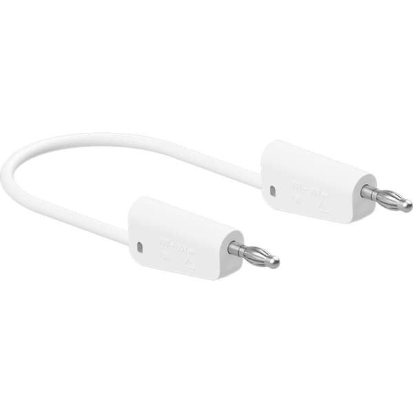 Stäubli LK-4N-F10 Mätledning 200 cm Vit 1 st