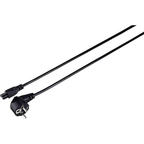 Sygonix SY-5043498 Laptop Strömsladd Svart 3.00 m
