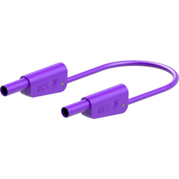 Stäubli SLK-4A-S10 Mätledning 100 cm Violett 1 st