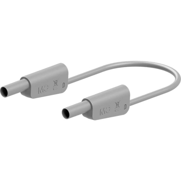 Stäubli SLK-4N-S10 Mätledning 100 cm Grå 1 st