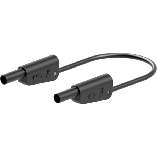 Stäubli SLK-4A-S10 Mätledning 100 cm Svart 1 st