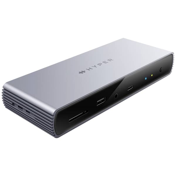 HYPER Thunderbolt™ 4 Notebook-dockningsstation HyperDrive Passar till följande märken: univerzálny USB-C® Power Deliver