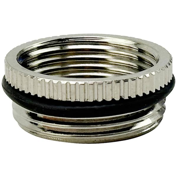 TRU COMPONENTS TC-11032944 REPG21-PG16 Kabelförskruvning reducering PG21 PG16 Mässing (förnicklad) 1 st