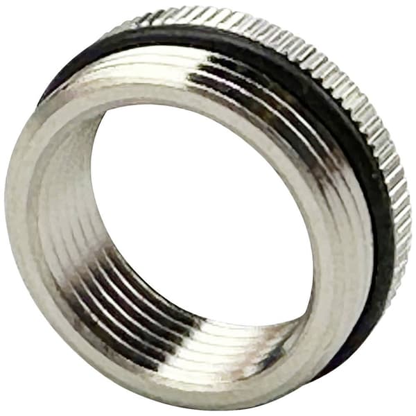 TRU COMPONENTS TC-11032944 REPG21-PG16 Kabelförskruvning reducering PG21 PG16 Mässing (förnicklad) 1 st