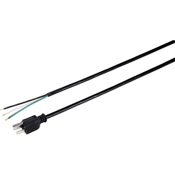 Sygonix SY-5043454 Ström Anslutningskabel Svart 2.00 m