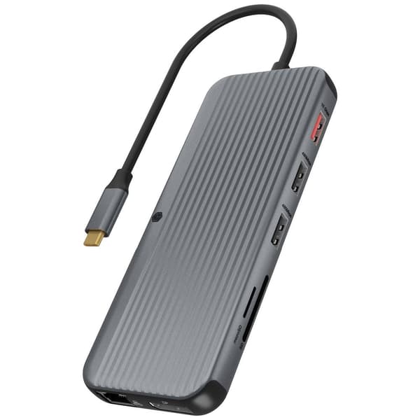 ICY BOX USB-C®-dockningsstation IB-DK4060-CPD Passar till följande märken: univerzálny