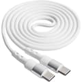 Miniatyrbild 1 av 2: Akyga USB-kabel USB-C®-kontakt, USB-C®-kontakt 1.00 m Vit AK-USB-40