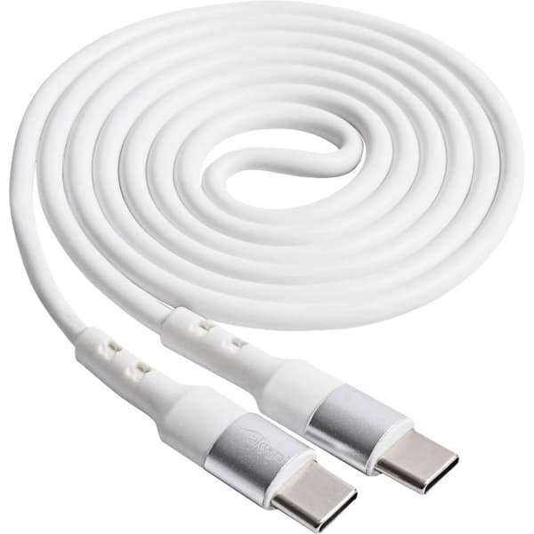 Akyga USB-kabel USB-C®-kontakt, USB-C®-kontakt 1.00 m Vit AK-USB-40