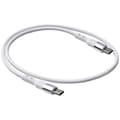 Miniatyrbild 1 av 2: Akyga USB-kabel USB-C®-kontakt, USB-C®-kontakt 0.50 m Vit AK-USB-39