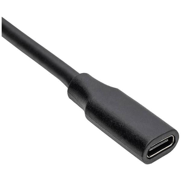 Akyga USB-kabel USB-C®-kontakt, USB-C® uttag 0.30 m Svart AK-USB-32