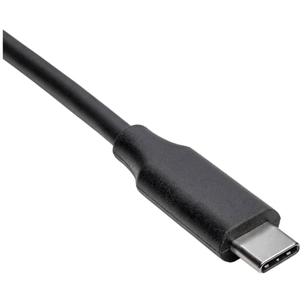 Akyga USB-kabel USB-C®-kontakt, USB-C® uttag 0.30 m Svart AK-USB-32
