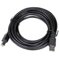 Miniatyrbild 1 av 3: Akyga USB-kabel USB-A kontakt, USB-B kontakt 5.00 m Svart AK-USB-18