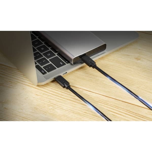Renkforce USB-laddningskabel USB 2.0 USB-C®-kontakt, USB-C®-kontakt 1.00 m Svart TPE-hölje RF-5251918