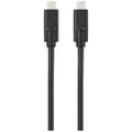 Miniatyrbild 2 av 3: Renkforce USB-C Kabel USB 4.0 USB-C®-kontakt, USB-C®-kontakt 1.00 m Svart dubbelt skärmad RF-5241746