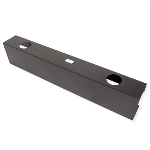 Value 17.99.1315 Kabelkanal Svart (L x B x H) 600 x 76 x 114 mm 1 st