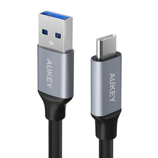 Aukey - USB 3.0 till USB-C-kabel CB-CD2 Impulse Series