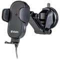 Miniatyrbild 1 av 4: Verbatim induktionsladdare FWC-01 Qi Fast Wireless Car Charger 49552 Utgångar Magnetanslutning Svart