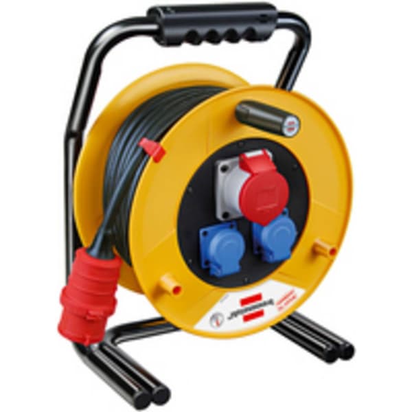 Brennenstuhl 1316200 Kabelvinda 40.00 m Svart CEE-stickpropp 16 A 5-pol