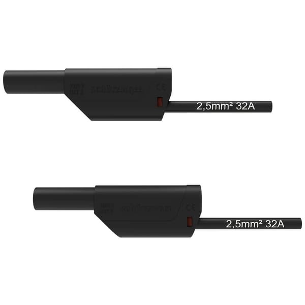 Schützinger Säkerhets-mätledning 200 cm Svart 1 st
