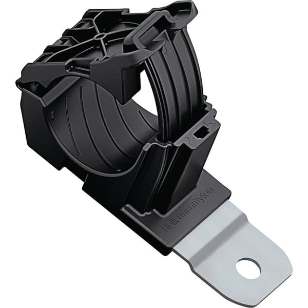 HellermannTyton RCC180LM12-PA66HIRHSUV/ST Fästanordning skruv 151-01482 Bunt Ø-område 19.40 till 36 mm Slagtålig, Värme